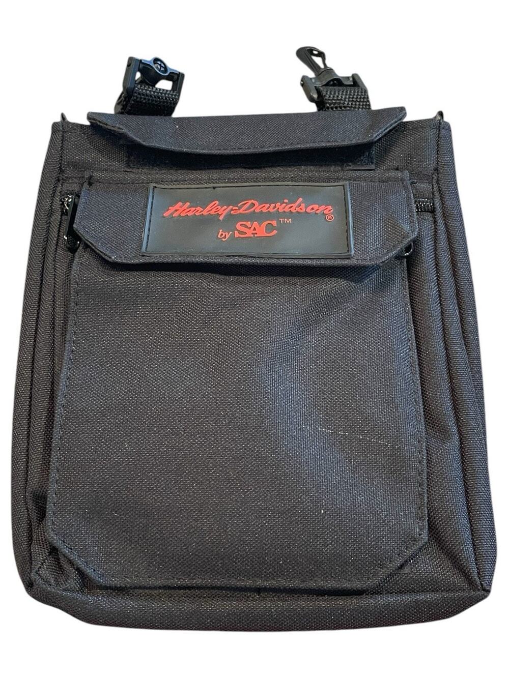 Harley-Davidson by SAC Black Nylon Waist Pack Hip Bag Pouch